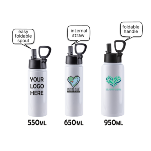 Stainless Steel, Insulated Water Bottle - 3 sizes