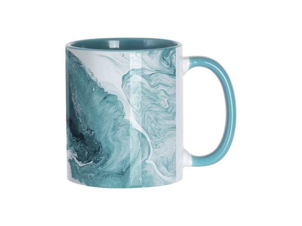 11oz 2 Tone Coffee Mug - Image 5