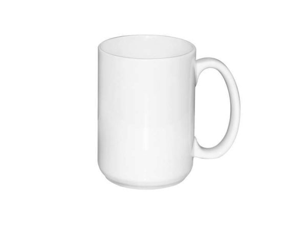 15oz White Coffee Mug - Image 2