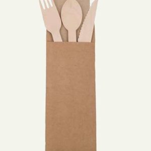 Kraft Paper Cutlery Sleeve