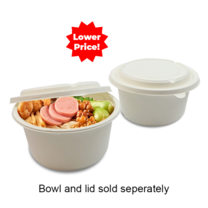 Compostable Sugarcane Bowl - 1000ml