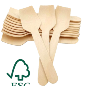 Wooden Ice Cream Spoon