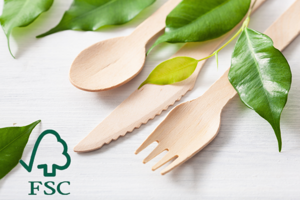 Disposable Wooden Cutlery (100 pcs) - Image 4