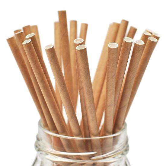 4 Ply Short Paper Straws (500pcs)