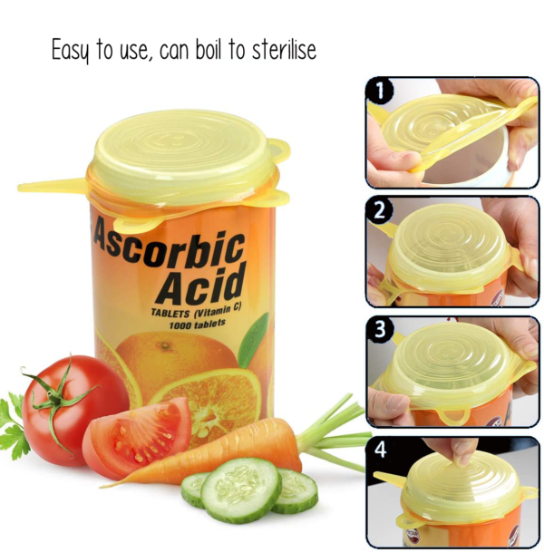 Small Stretch Lid Sets - Image 2