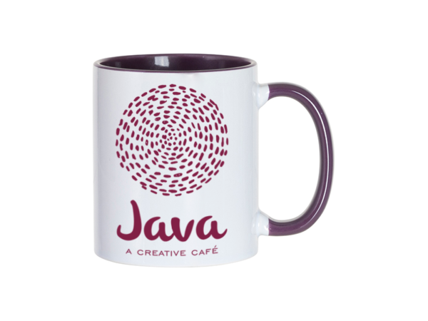 11oz 2 Tone Coffee Mug - Image 6