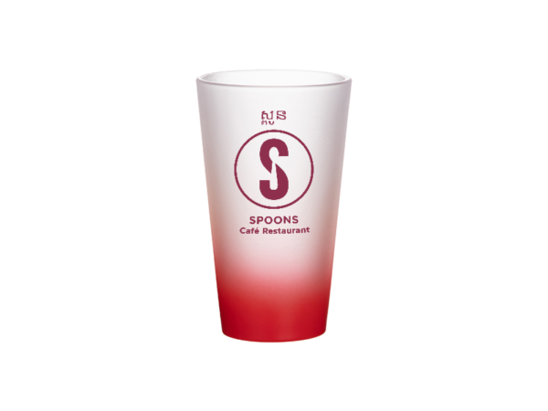 17oz Reusable Glass Tumbler - Custom Logo - Image 6